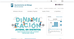 Desktop Screenshot of juventud.malaga.eu