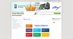 Desktop Screenshot of cmf.malaga.eu