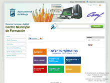 Tablet Screenshot of cmf.malaga.eu