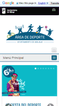Mobile Screenshot of deporte.malaga.eu