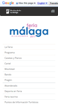 Mobile Screenshot of feria.malaga.eu