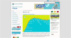 Desktop Screenshot of playas.malaga.eu